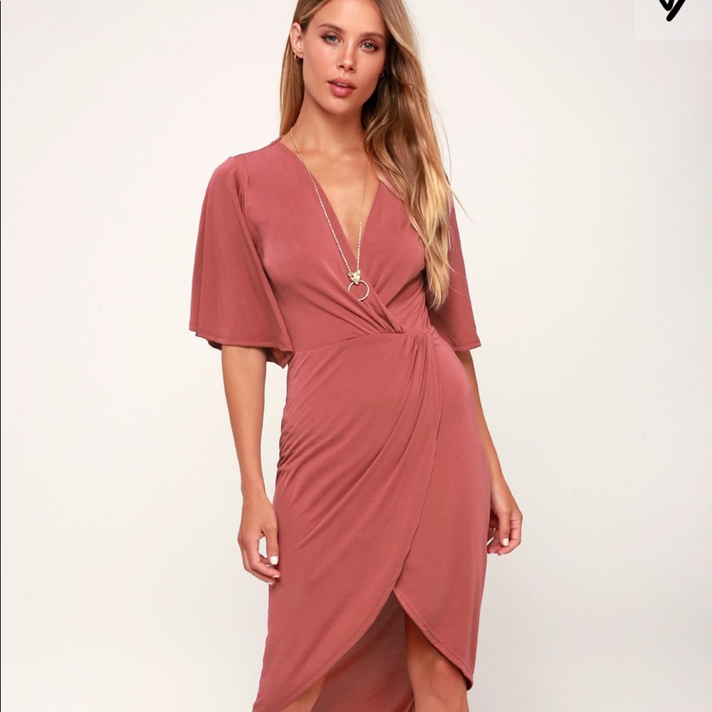 Pink dress